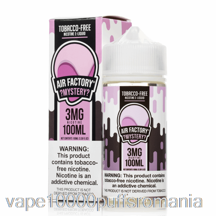 Vape Romania Mystery - Air Factory Sintetic - 100ml 6mg